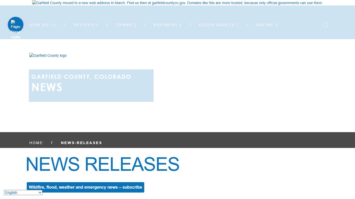 news-releases – Garfield County, Colorado