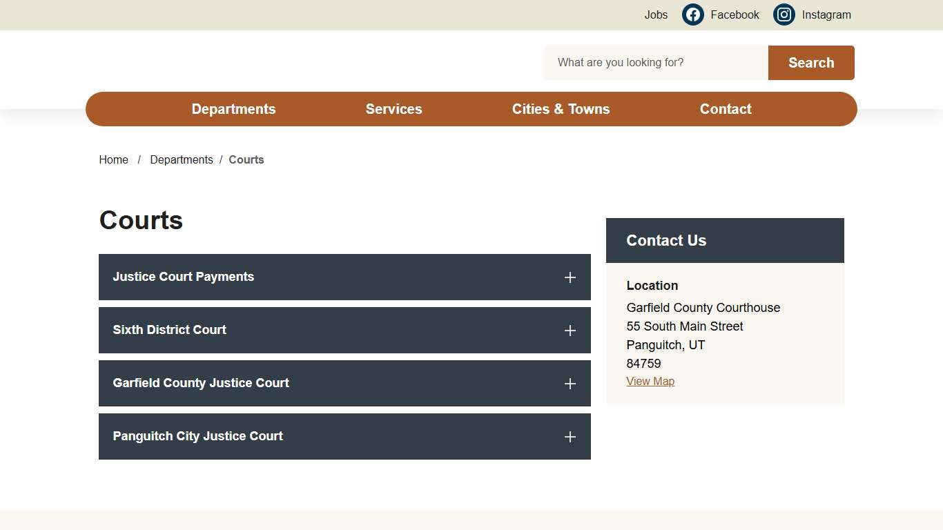 Courts - Garfield County